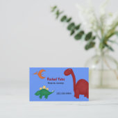 おもしろいの恐竜のお母さんカード コーリングカード (スタンド正面)