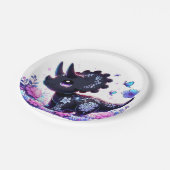 おもしろいの恐竜の赤ちゃんシャワー ペーパープレート (アングル)