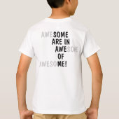 ～おもしろいの意素晴らし味 Tシャツ (裏面)