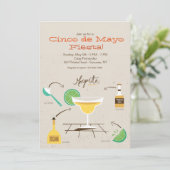 おもしろいの招待状のためのレシピ 招待状 (スタンド正面)