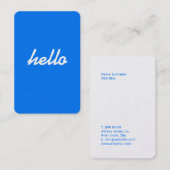 おもしろいの新しく及び鮮やかな名刺のテンプレート 名刺 (正面/裏面)