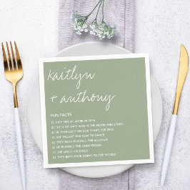 おもしろいの新婚に関すモダンる事実 スタンダードカクテルナプキン