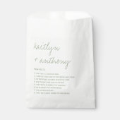 おもしろいの新婚に関すモダンる事実 フェイバーバッグ (正面)