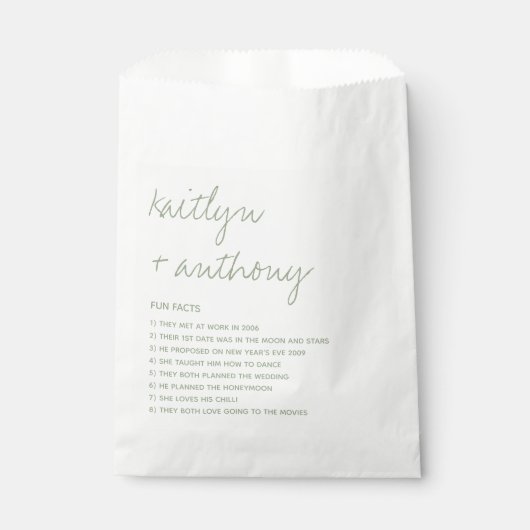 おもしろいの新婚に関すモダンる事実 フェイバーバッグ (正面)