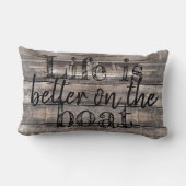 おもしろいの方がボートタイポグラフィ ランバークッション (裏面)