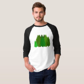 おもしろいの時間木 Tシャツ (正面フル)