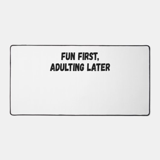 おもしろいの最初の姦淫 デスクマット (正面)