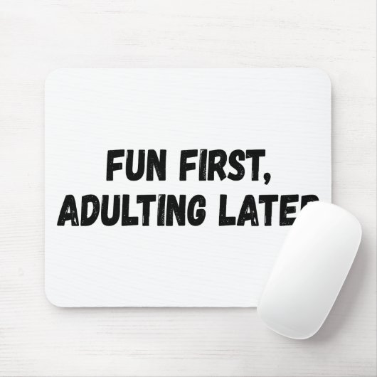 おもしろいの最初の姦淫 マウスパッド (マウス)