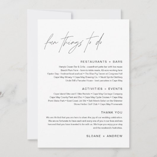 おもしろいの歓迎の手紙結婚を書く 招待状 (正面)