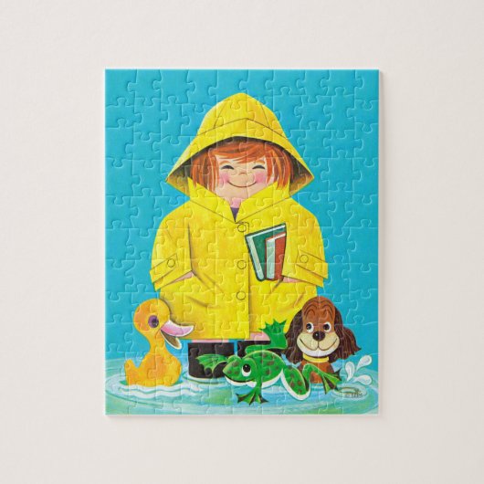 おもしろいの水溜 ジグソーパズル (縦)