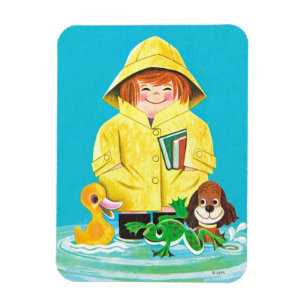 おもしろいの水溜 マグネット