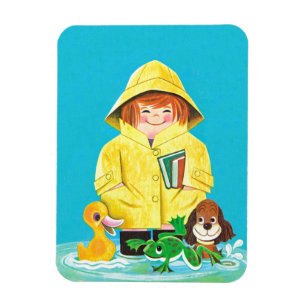 おもしろいの水溜 マグネット
