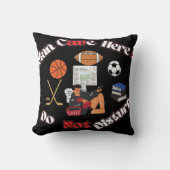 おもしろいの洞窟だ!スクエア装飾用クッション クッション (正面)