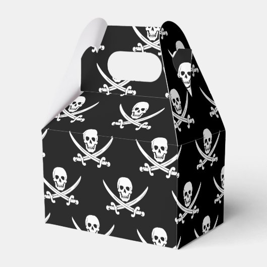 おもしろいの海賊結婚旗 フェイバーボックス (裏面サイド)