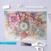 おもしろいの混合メディ鮮やかア 薄葉紙 (クラフト)