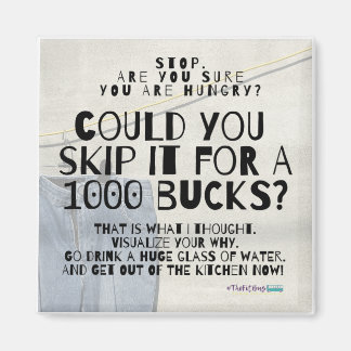 おもしろいの減量のダイエットの磁石 マグネット