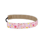 おもしろいの漫画パターンピンク アスレチックヘッドバンド (左)