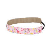 おもしろいの漫画パターンピンク アスレチックヘッドバンド (右)