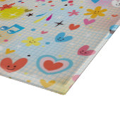 おもしろいの漫画パターン カッティングボード (角)