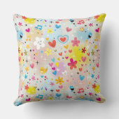 おもしろいの漫画パターン クッション (裏面)