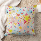 おもしろいの漫画パターン クッション (ブランケット)