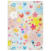 おもしろいの漫画パターン クリップボード (裏面)