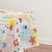 おもしろいの漫画パターン テーブルクロス (インサイチュ)