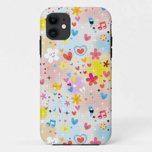 おもしろいの漫画パターン Case-Mate iPhoneケース (裏面)
