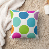 おもしろいの点の枕 クッション (ブランケット)