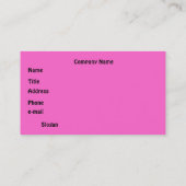 おもしろいの焼いた食品の縫いぐるみ人形の名刺 名刺 (裏面)