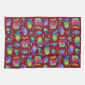 おもしろいの熱帯魚 キッチンタオル (横)