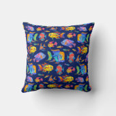 おもしろいの熱帯魚 クッション (裏面)