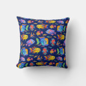おもしろいの熱帯魚 クッション (正面)