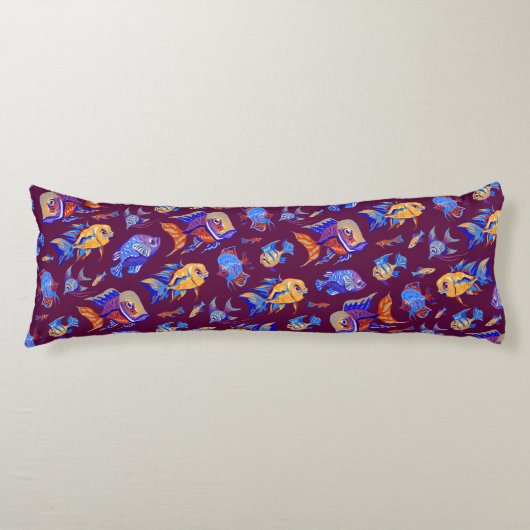 おもしろいの熱帯魚 ボディピロー (正面)