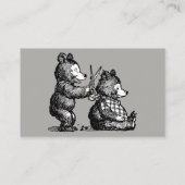 おもしろいの理容師の名刺-カスタマイズために用意して下さい 名刺 (裏面)