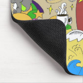 おもしろいの町のマウスパッド マウスパッド (コーナー)