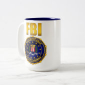 おもしろいの禿げた個人 ツートーンマグカップ (正面左)