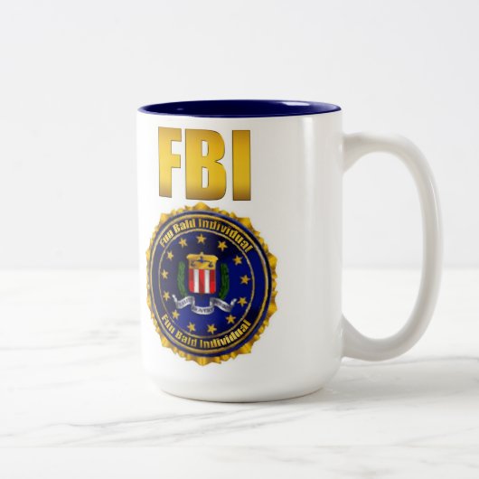 おもしろいの禿げた個人 ツートーンマグカップ (右)