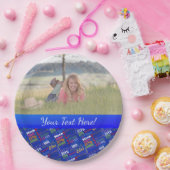 おもしろいの第25誕生会のパーソナライズなモノグラム ペーパープレート (パーティー)