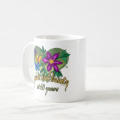 おもしろいの第60誕生日プレゼント コーヒーマグカップ (正面左)