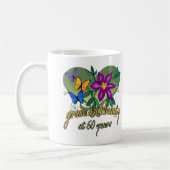 おもしろいの第60誕生日プレゼント コーヒーマグカップ (左)