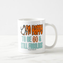 おもしろいの第60誕生日プレゼント コーヒーマグカップ