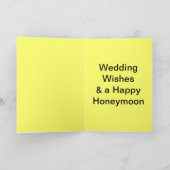 おもしろいの結婚あいさつカード – AFRO AMERICAN CARDS カード (内部)