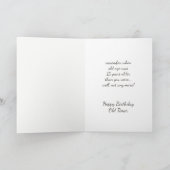 おもしろいの老後、丘の上のかわいいボクサー犬の子犬 シーズンカード (内部)