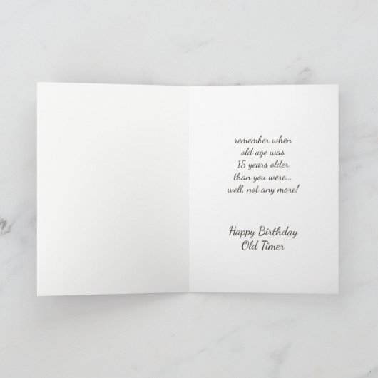 おもしろいの老後、丘の上のかわいいボクサー犬の子犬 シーズンカード (内部)