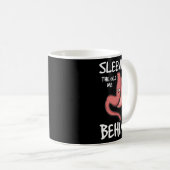 おもしろいの肥満手術の後ろで古い私を眠る コーヒーマグカップ (正面右)