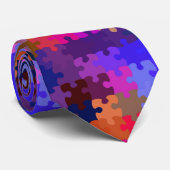 おもしろいの自閉症の認識度のパズルの首のタイ ネクタイ (ロール)