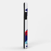 おもしろいの虹のヨークシャーテリア Case-Mate iPhoneケース (裏面/右)