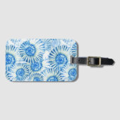 おもしろいの貝パターン ラゲッジタグ (正面横)