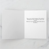 おもしろいの贈り物。ゴルフプレーヤーのティーオフが悪い。 カード (内部)